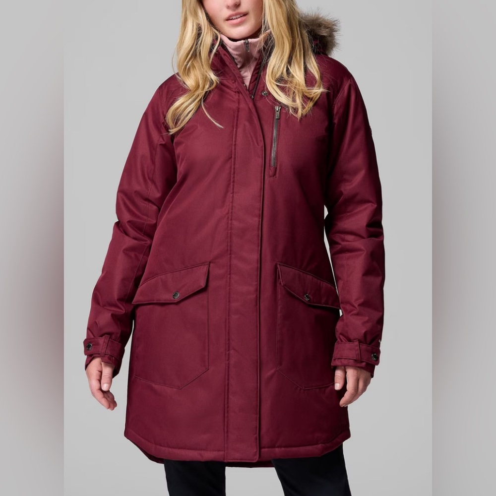 Columbia Women's Suttle Mountain™ Long Insulated Jacket Size Medium Like New